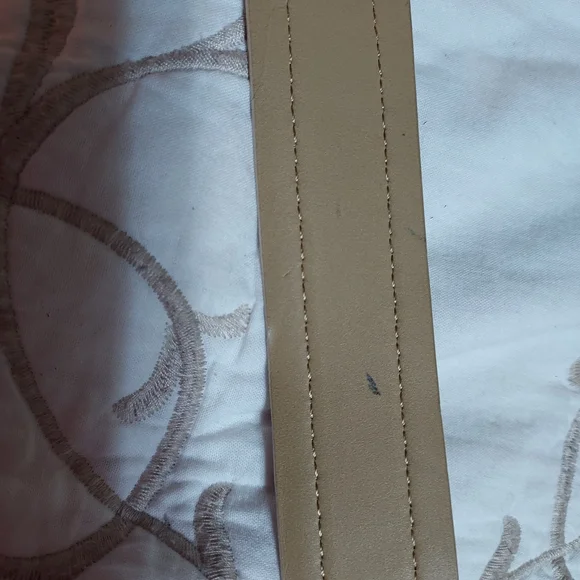 Talbots Striped Pink and Black Belt - Picture 6 of 7